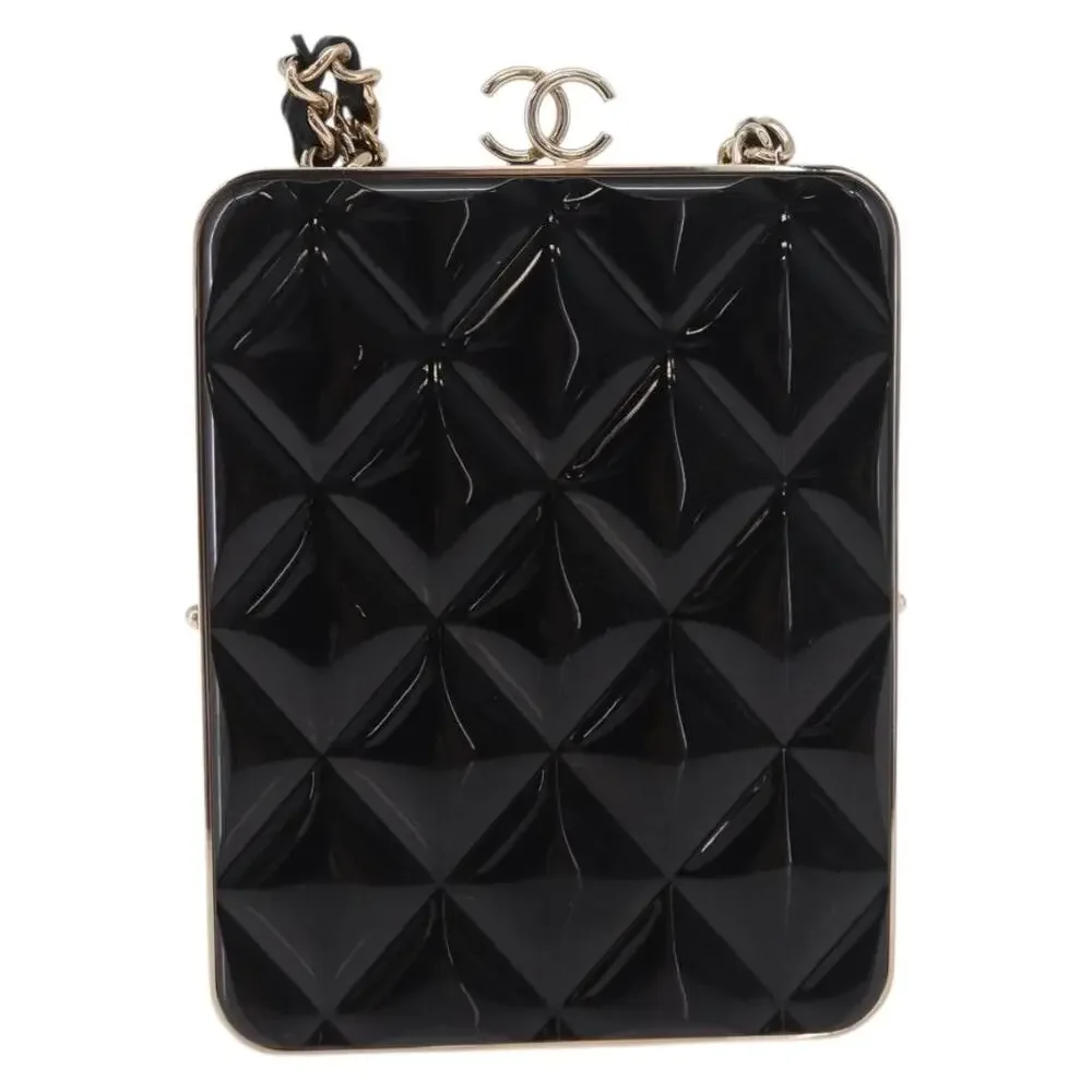 Chanel Matelasse Chain Shoulder Bag Black